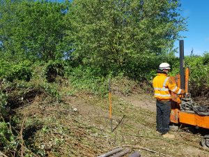 Windowless Sampling for contamination and geotechnical assessment