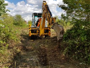 Trial Pitting Works for contamination and geotechnical assessment